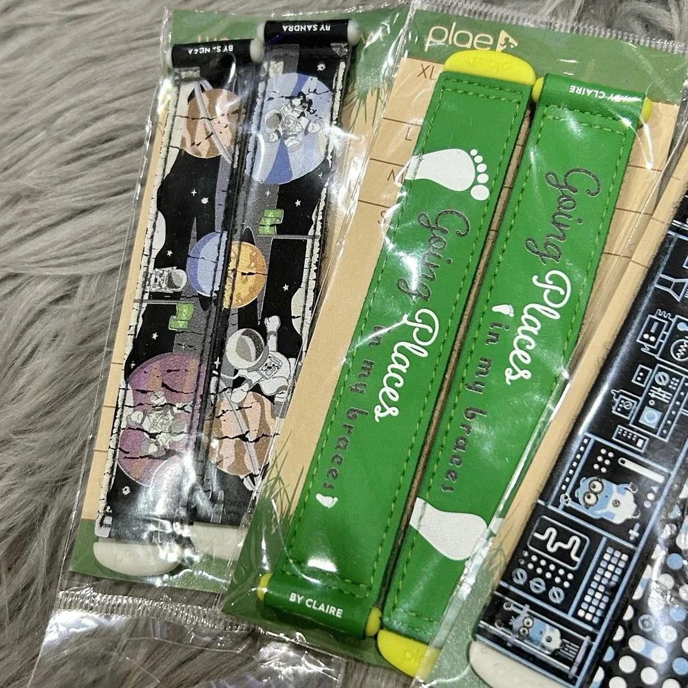 PLAE Interchangable Hook & Loop Tabs for sneakers Bundle‎ Size: XL - 3.5-4.5